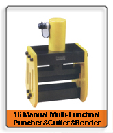 Manual Multi-Functional Machine Puncher & Cutter & Bender-16